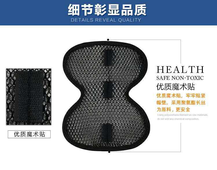 Electric car 3D helmet mesh pad heat insulation pad safety helmet lining heat-proof breathable cushioning comfortable motorcycle accessories
