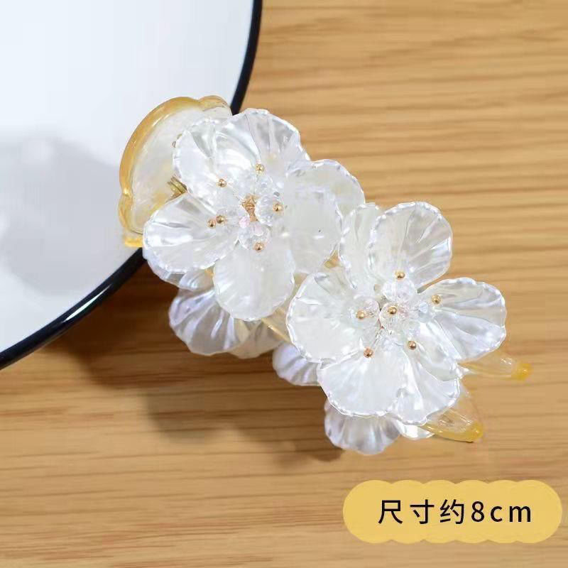 Women's Elegant Flower Plastic Hair Claws display picture 2