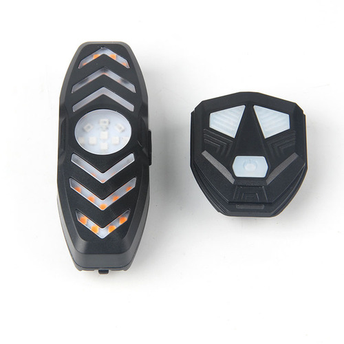 New Bicycle Turn Signal Taillight USB Charging Mountain Waterproof Night Riding Bicycle with Horn Remote Alarm