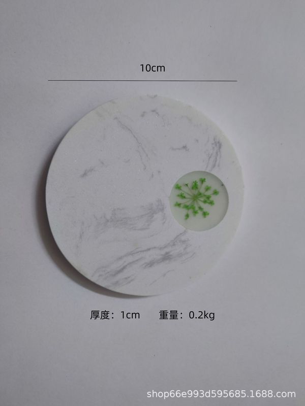 人工大理石円形コースターメーカー直販大理石樹脂コースターテーブル個性創意コースター|undefined
