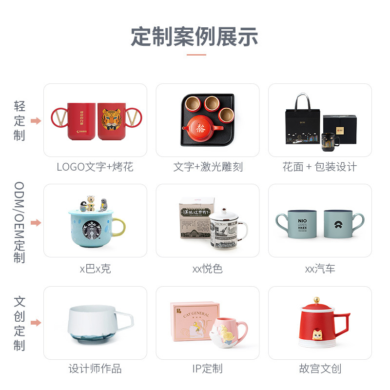 Taza de cerámica de fábrica de gran capacidad de taza de cerámica se puede imprimir logotipo personalizado taza de regalo de mano taza de regalo