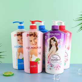 台湾耐斯澎澎沐浴露通用留香亮泽滋润倍润保湿清爽香味选1500克