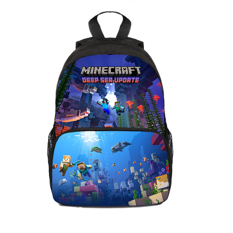 Cartoon neon backpack for early age, 3D