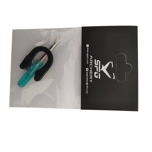 Bow and arrow composite pulley bow metal D ring rope bow and arrow shooting U ring buckle aluminum alloy shooting arrow release accessories