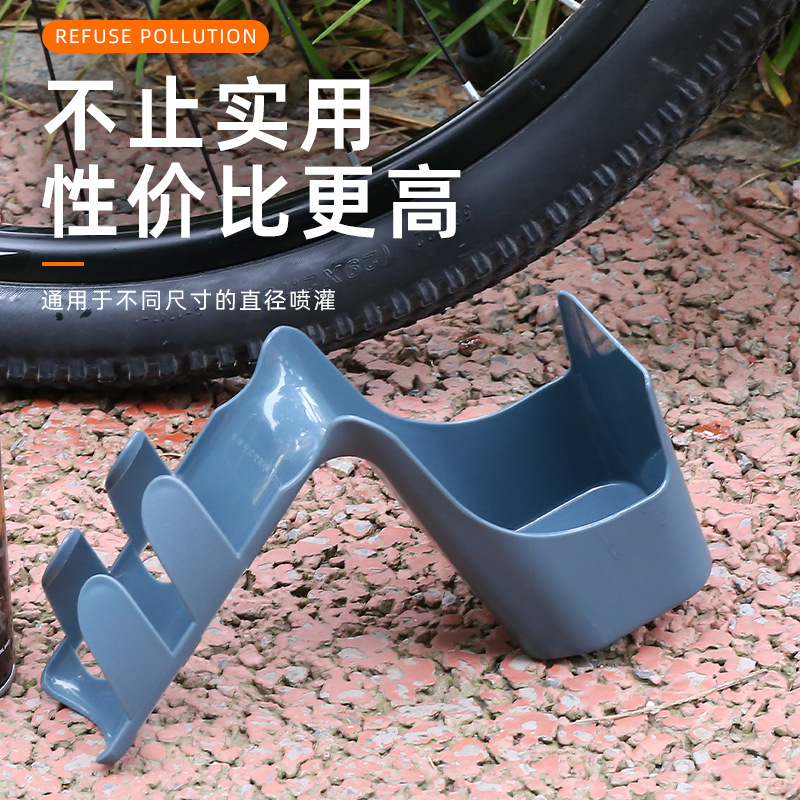 Collar de carreras motocicleta bicicleta caja de herramientas de almacenamiento de aceite cadena agente de limpieza cadena aceite herramienta a prueba de salpicaduras traje