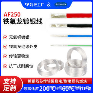 In-Stock Teflon Transparent Silver-Plated High-Temperature Wire Ff46-20.12/0.5/0.75/1/1.5Mm2 High-Temperature Resistant