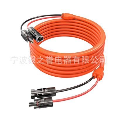 Удлинитель солнечной панели 10 футов 12AWG Универсальный удлинитель солнечной батареи MC4 с разъемом «папа» и «мама»