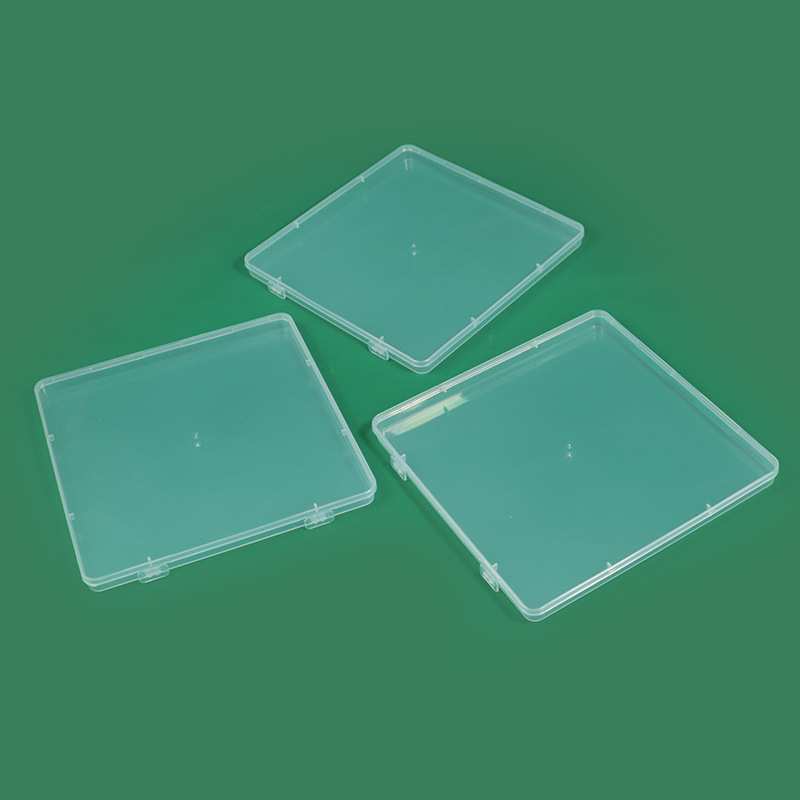 透明PP塑料盒元器件工具零配件整理盒样品展示包装盒穿戴甲收纳盒