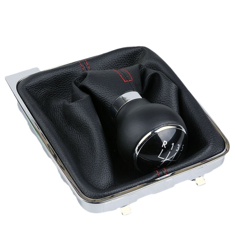 Funda Protectora de Palanca de Cambios Manual para Magotan Passat, Cubierta de Cuero Integrada con Cabeza de Bola Redonda, Origen Amazon image 1