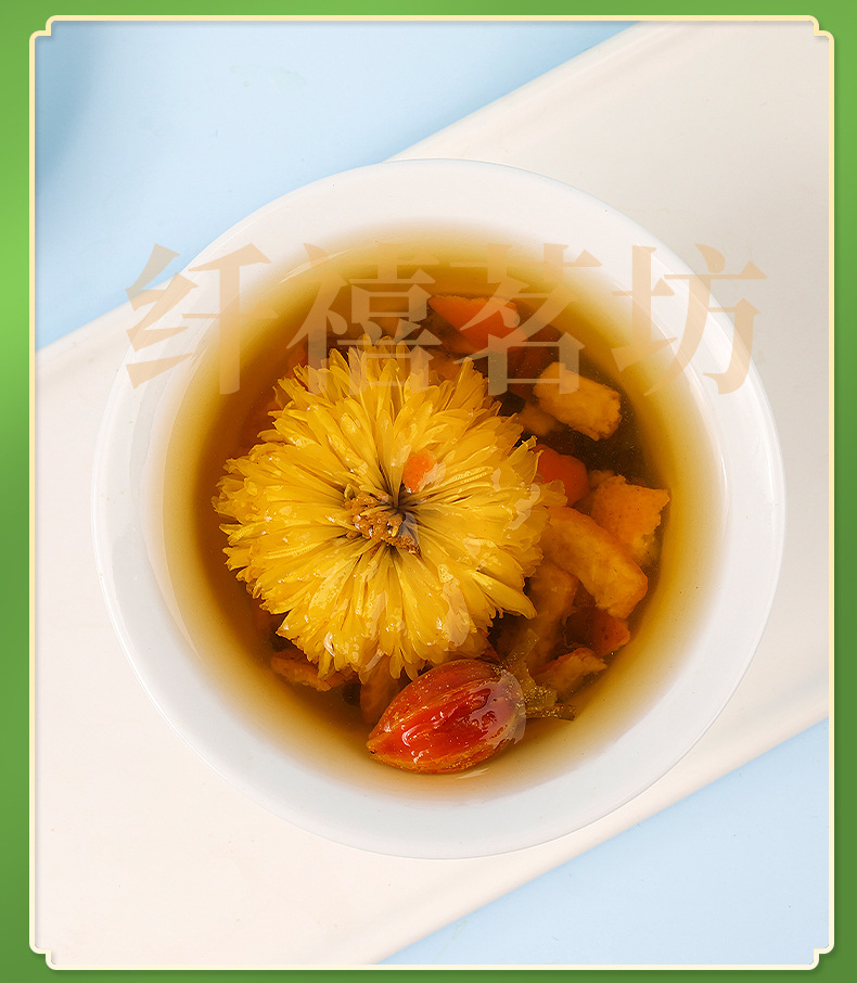 Dandelion Goji Chrysanthemum Tea 12g x 12 Teabags Caffeine Free Herbal Blend for Daily Wellness specifications