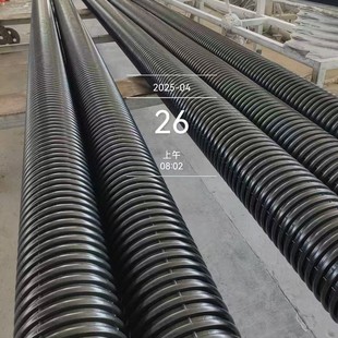 Pe Double-Walled Corrugated Drainage Pipe, Underground Sewage Pipeline, Acid and Alkali Resistant, Long Service Life, Environmentally Friendly, Specially Designed for Sewage