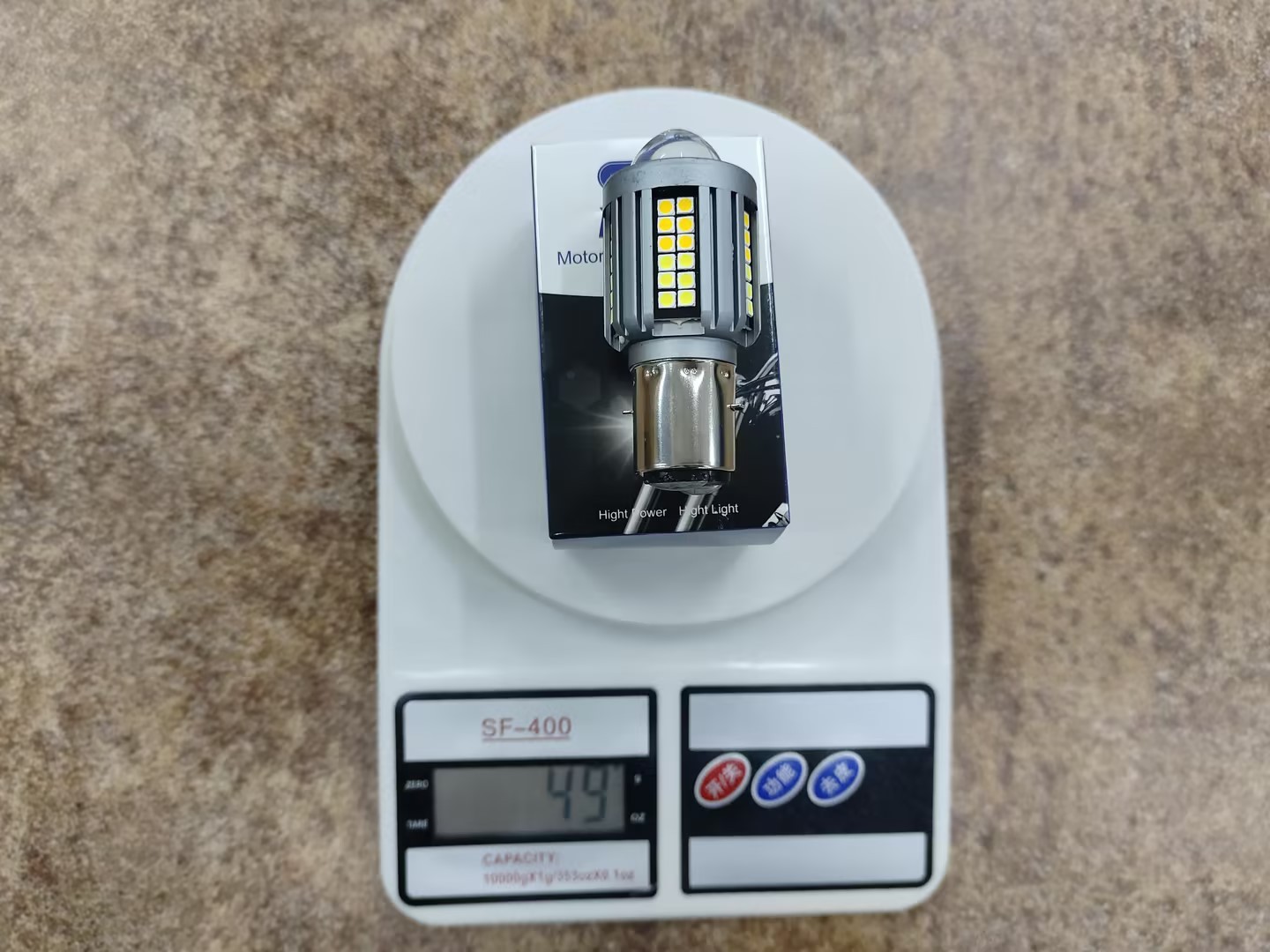 High-Brightness Motorcycle Led Headlight H4 H6 Ba20D Electric Vehicle Light with Integrated High and Low Beam, White and Yellow Dual-Color Spotlight