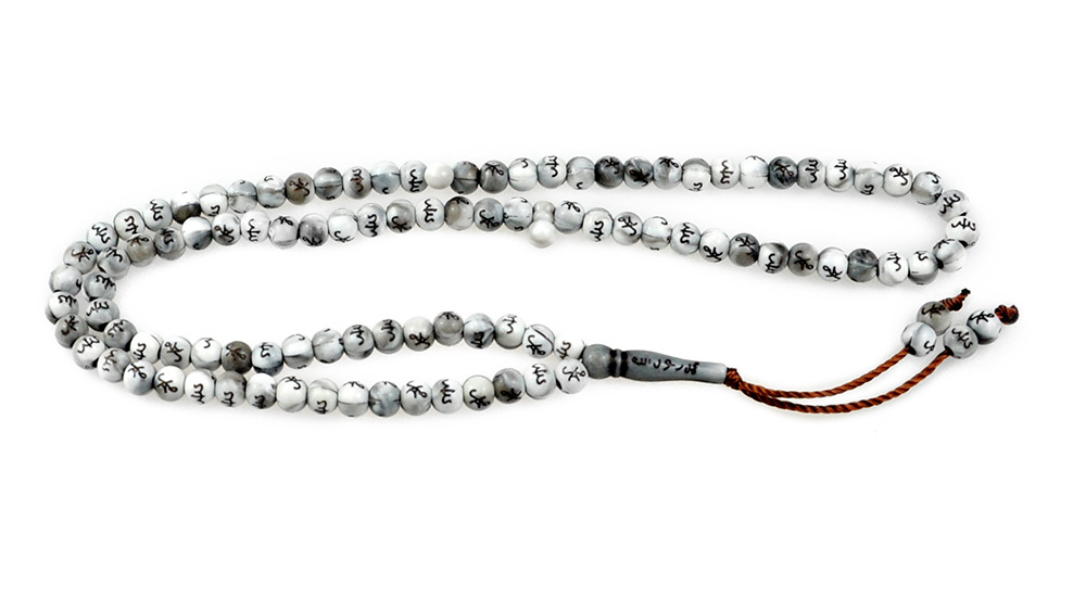 阿拉伯文99颗念珠穆斯林礼拜念珠