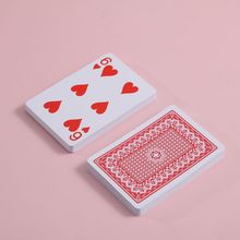 PVC塑料扑克牌打不烂防水防折耐用加厚斗地主扑克撕不烂
