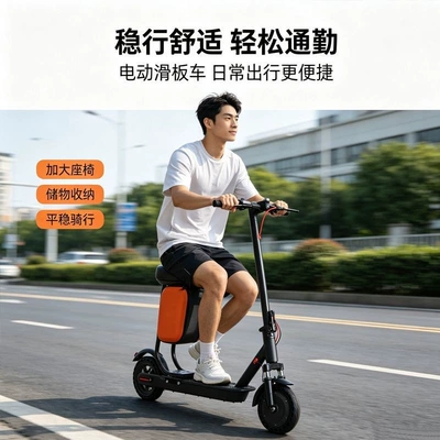 vehicle for commuting to work – Qatlanan elektrik skuterlər