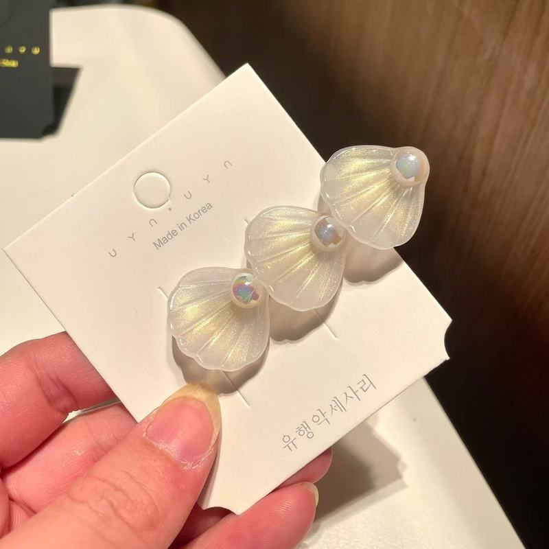 新款海洋系列海星发夹发卡夹子韩版侧边夹少女发夹儿童发饰头饰女|undefined