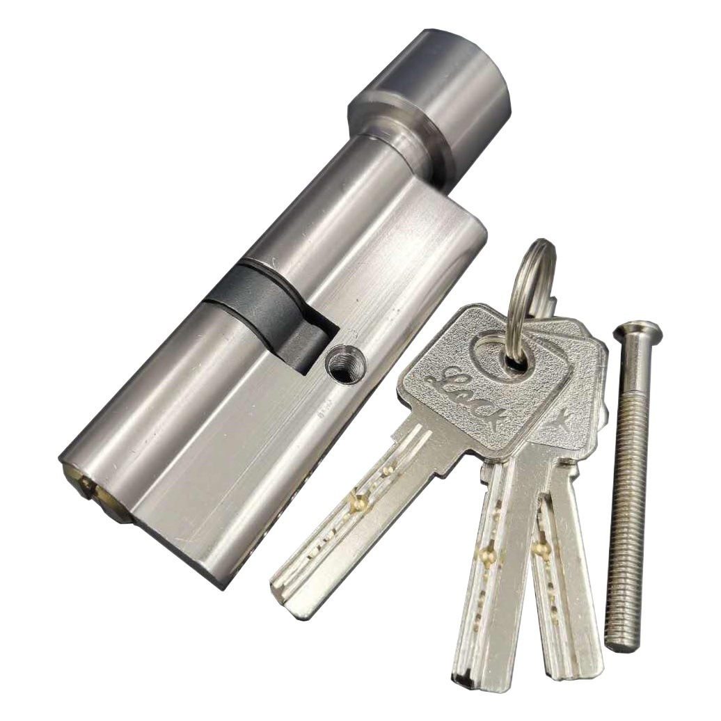 Manufacturer Wholesale Indoor Door Lock Core Room Door Lock Core Space Aluminum Small 70 Handle Aluminum Wrapped Copper Lock Core Accessories Universal