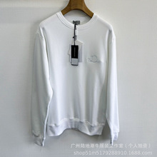 正确版本现货25fw D家 织缎徽章圆领卫衣男女同款