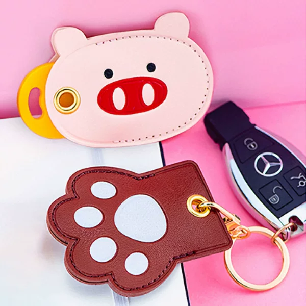 Eight door insect club LOOK2 cartoon access control card set key chain-pig/bear/teddy/Cat Claw