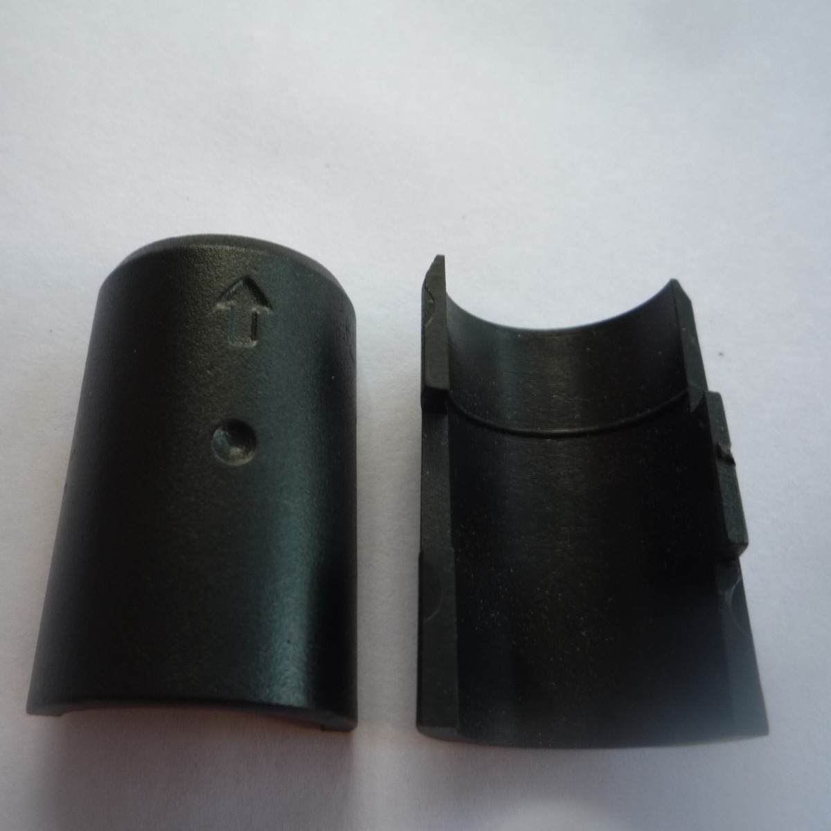 【新世博】19管塑料夹片0.75英寸 塑料竹节片 置物架专用配件