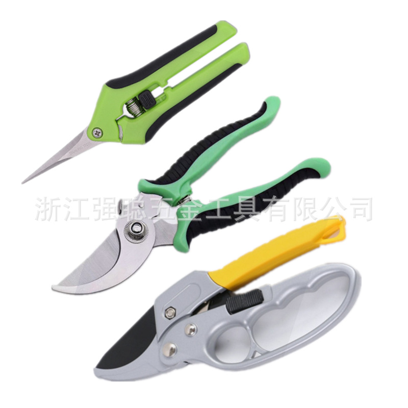 多功能嫁接工具果木树嫁接修枝剪刀U型V型园林工具嫁接器枝剪套装