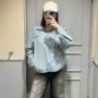 女士新款薄款连帽夹克