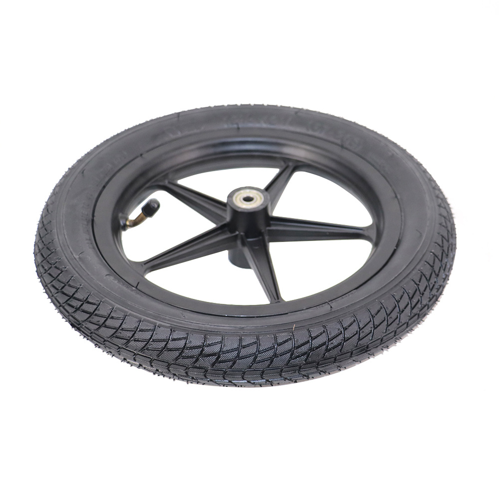 批发 电动车配件12 1/2x2 1/4铝合金轮毂内胎外胎适用儿童滑步车