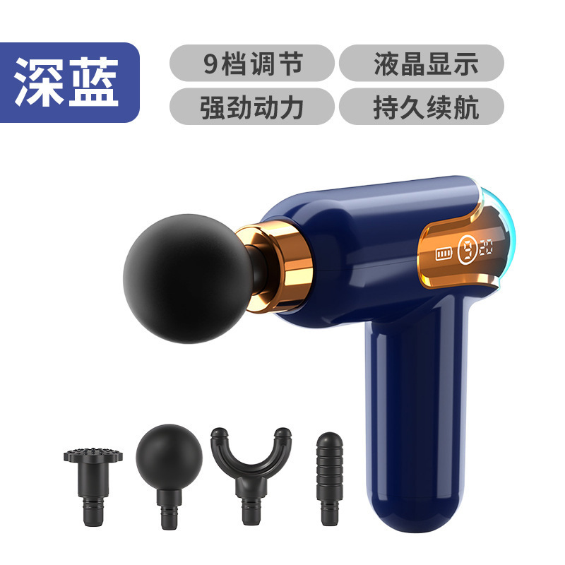 Mini筋膜ガン筋肉マッサージャーレディースクリエイティブポケットマシン経絡マッサージ器電動ミニ筋膜ガン|undefined