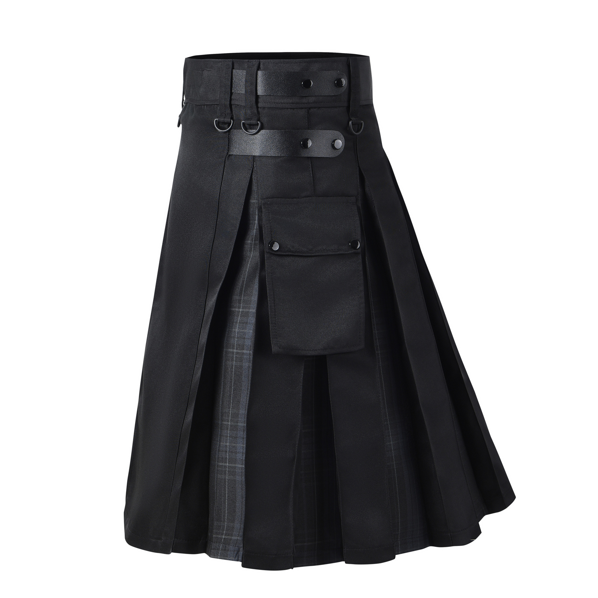 검정색과 회색 격자