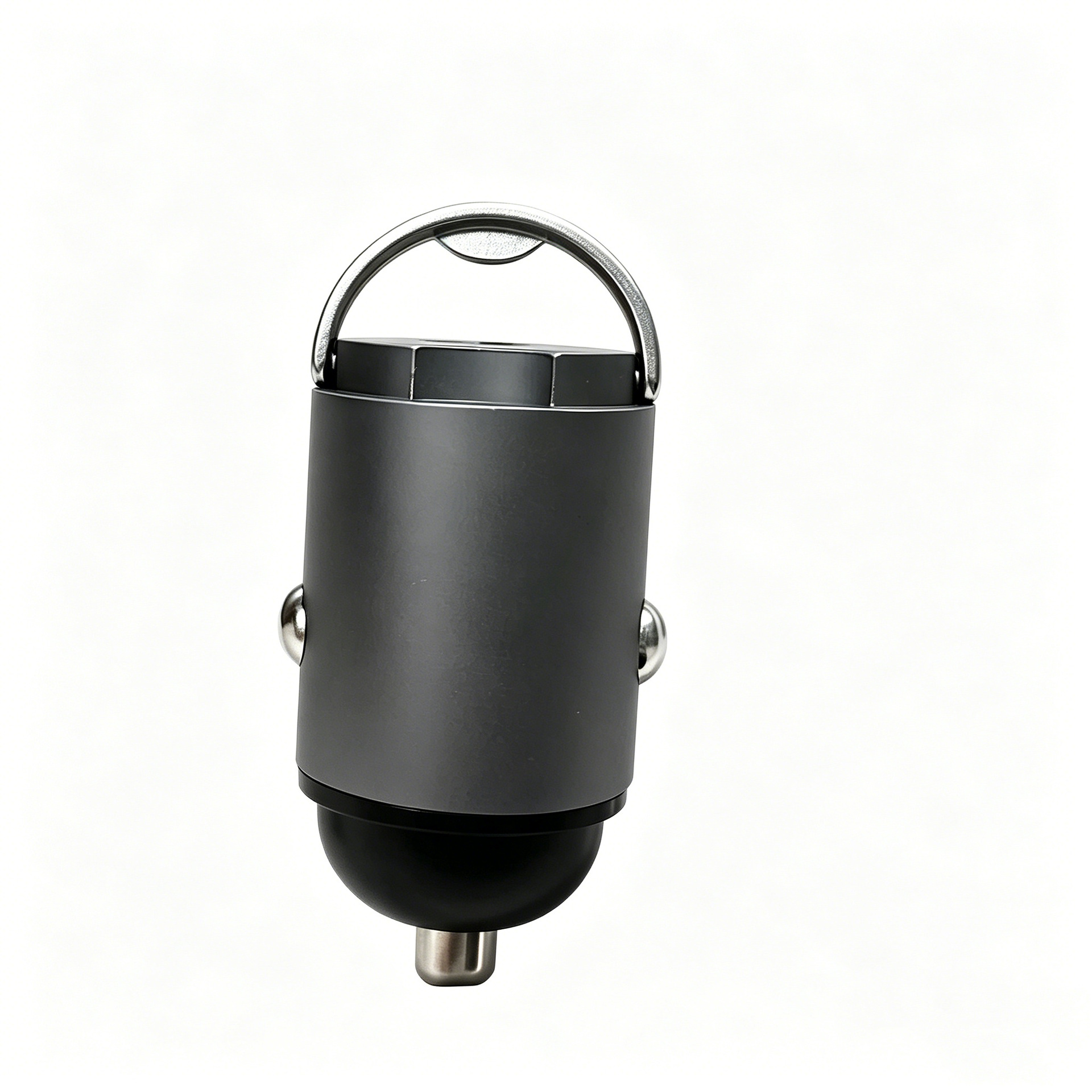 New Product 42.5W Super Fast Charging Dual-Port Hidden Aluminum Alloy Mini Pull-Tab Mobile Phone Car Charger
