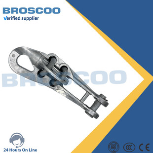 Aluminum alloy tension clamp source manufacturer cable clamp power hardware grounding clamp brass clamp grounding rod