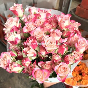 City Perfume Lily Flower Arrangement Base Bouquet Barbie Multi-Headed Rose Flowers Orange Express Delivery to Kunming, Yunnan