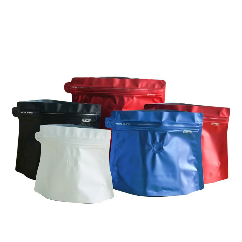 现货款咖啡豆包装袋钻石异型自立袋茶叶铝箔食品包装袋塑料包装袋