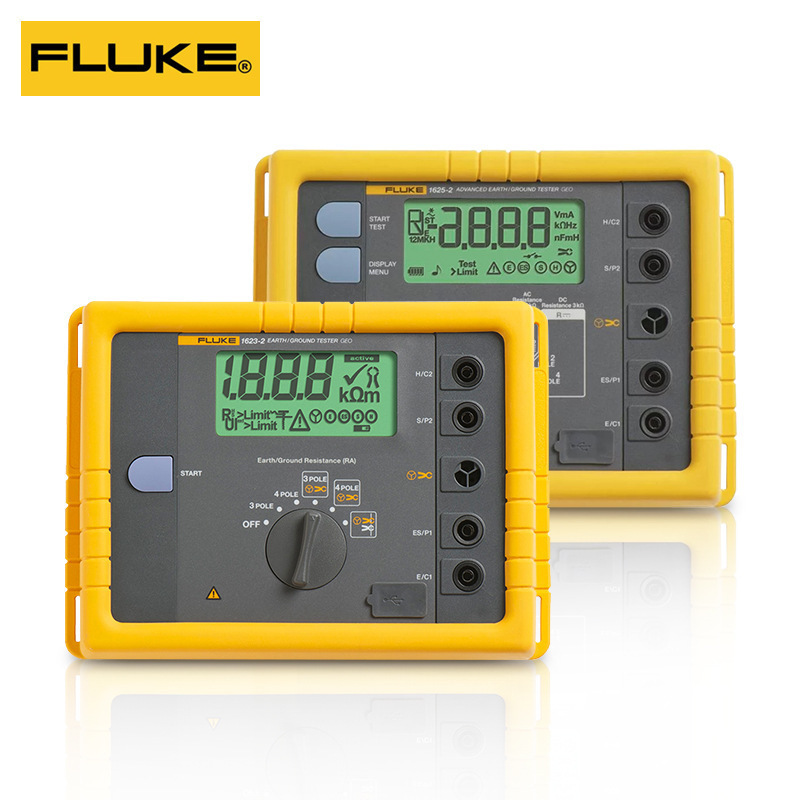FLUKE福禄克F1621手持式三极电压降测试 接地电阻测试仪F1623-2