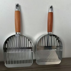 新品8代ステンレス304猫砂シャベルベントナイト鉱砂豆腐砂ルチン鶏斜面シャベルペット用品
