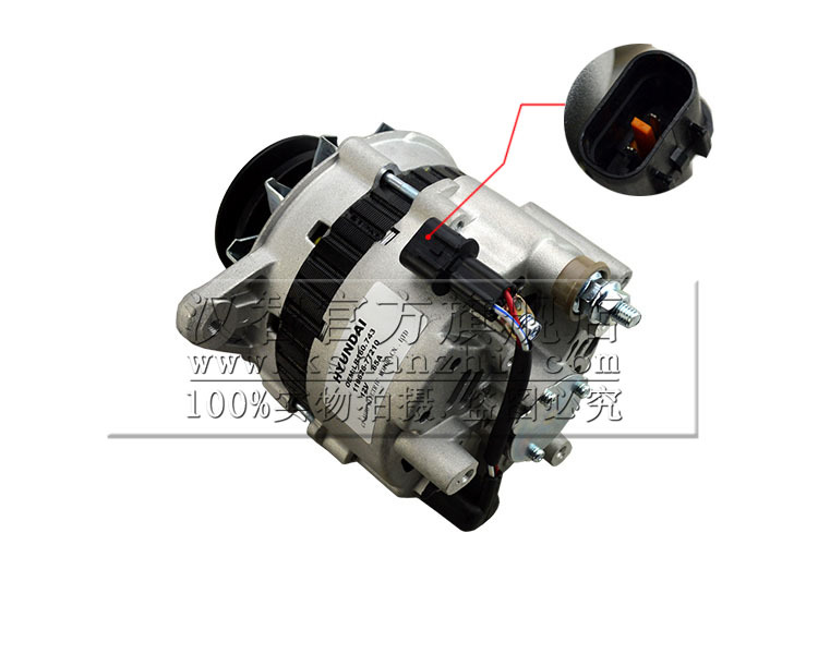 Generador de carretilla elevadora 37300 - 42C12 para accesorios de carretilla elevadora modernos D4BB 12V 65A alternador