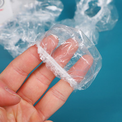 Disposable Ear Cover Waterproof Bar Plastic Shower Cap Ear Protection PE Hair Color/Deep Conditioning Ear Cover