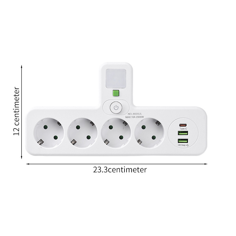Red de comercio electrónico transfronterizo en línea de dos yuanes de estilo europeo estándar europeo de dos pines de conversión de socket de conversión de Oriente Medio