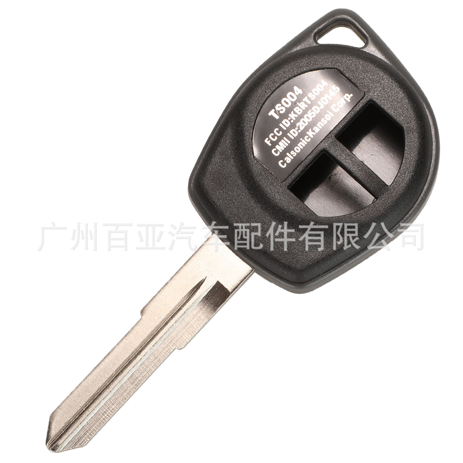 Suitable for 2-key Suzuki Tianyu New Alto Antelope Straight Board Remote Control Car Key Shell Without Button Leather