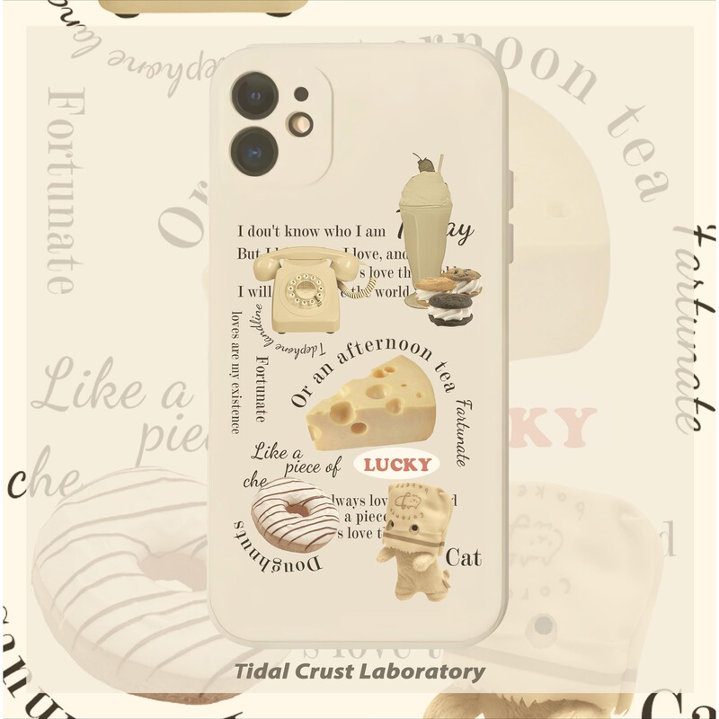 Lovely Cheese Bread for iPhone16ProMax Phone Case 13 Apple 14Plus Transparent 15Pro Lovely Cheese Bread for iPhone16ProMax Phone Case 13 Apple 14Plus Transparent 15Pro