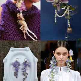 森系清新仙系韩式花环度旅拍假头饰耳环伴娘耳饰婚纱影楼婚礼饰品