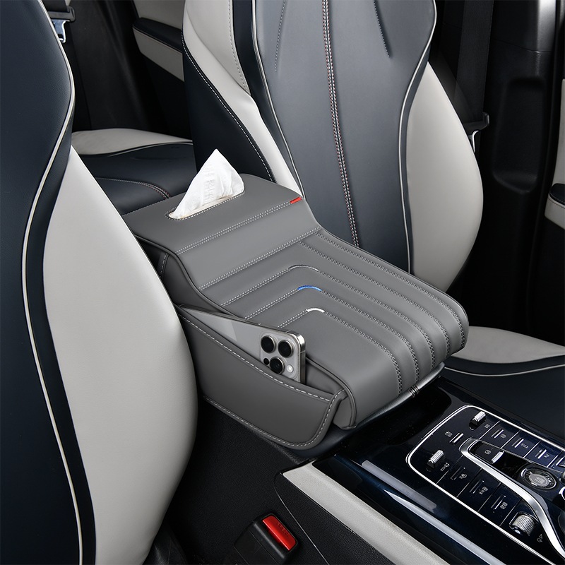 Universal – Universal Car Armrest Armrest box pad - steady-gray