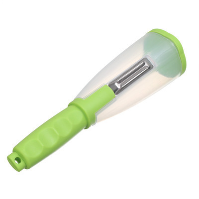 Storage-type stainless steel peeling knife peeler household storage-type peeling knife melon and fruit planing multi-purpose peeling knife with box