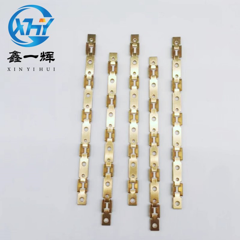 供应美规正负极铜插脚电子电器链接片