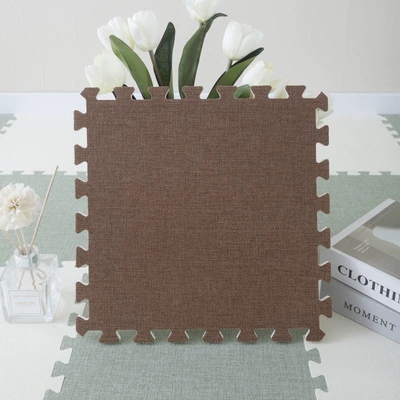 Car Carpet Foam Interlocking Floor Mat, Can Be - brown-utility-knife-with-edge-strips-303010cm-cotton-and-linen-10-pieces