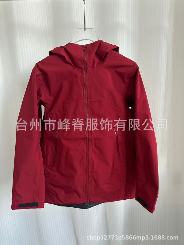 台州鸟家同款jacketJK硬壳冲锋衣三层压胶防水外套男女款户外登山|undefined