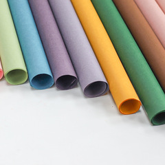 Christmas elegant paper art paper flowers bouquet packaging flower paper thickened solid color flower paper flower art flower shop wholesale