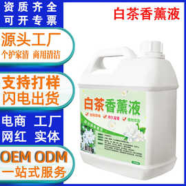 定制白茶香薰液室内酒店专用持久香氛高级香卧室卫生间客厅补充液