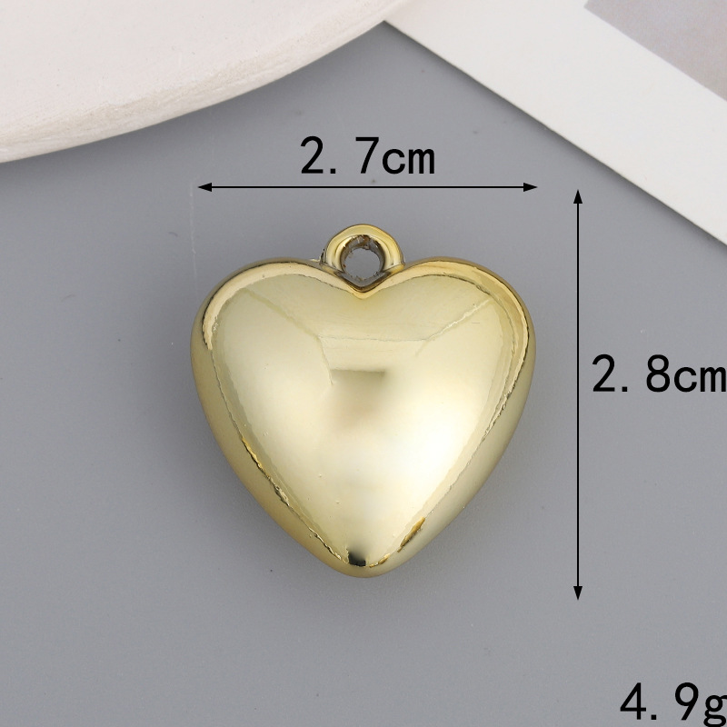 2g Weight Pendant Jewelry Making Type 2*2.1CM, 2*2.3cm, 3.5*3.5cm Jewelry Making Size DIY Jewelry Accessories Classification 1 Piece Quantity Plastic Material Heart Shape, Bow Knot Pattern All Seasons Season Plating Design Vintage Style, Classic Style Style 1 Piece 2*2.1CM 2*2.3cm 3.5*3.5cm Plastic Heart Shape Bow Knot Pendant 4
