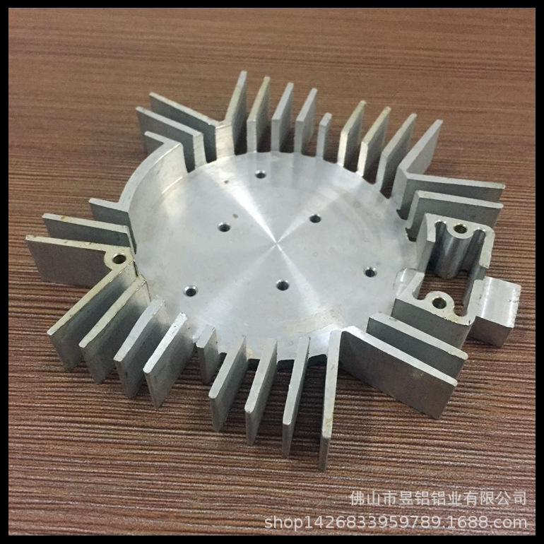 工业散热铝合金型材 可深加工6063异形散热器铝镁合金表面处理